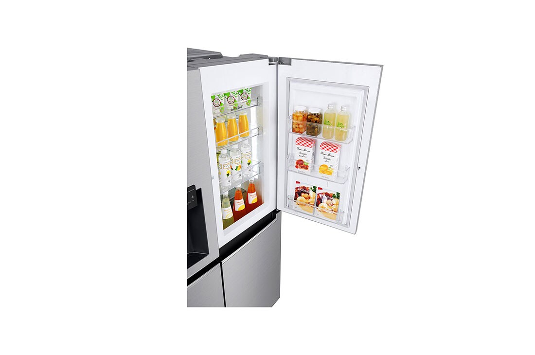 LG 625L capacité | DoorCooling+™ | Door-in-Door™ | Moist Balance Crisper™| Total no Frost | Distributeur d'eau et de glaçons | Compresseur Linéare Inverter , GSJ760PZZE, GSJ760PZZE, thumbnail 8