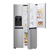 LG 625L capacité | DoorCooling+™ | Door-in-Door™ | Moist Balance Crisper™| Total no Frost | Distributeur d'eau et de glaçons | Compresseur Linéare Inverter , GSJ760PZZE, GSJ760PZZE, thumbnail 1