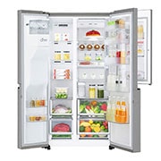 LG 625L capacité | DoorCooling+™ | Door-in-Door™ | Moist Balance Crisper™| Total no Frost | Distributeur d'eau et de glaçons | Compresseur Linéare Inverter , GSJ761PZEE, GSJ761PZEE, thumbnail 3