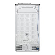 LG 635L capacité | InstaView™ Door-in-Door™ | DoorCooling+™ | Distributeur d'eau et de glaçons avec UVnano™ | Total No Frost | Compresseur Linéare Inverter, Vue arrière, GSXV91MCAE, thumbnail 15