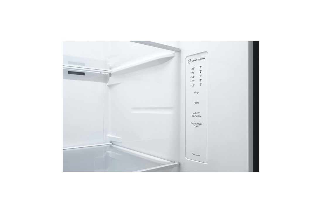 LG LinearCooling | 635L capacité |Total No Frost | Compresseur Linéare Inverter, vue du bac multi-usage, GSLV51PZXE, thumbnail 6