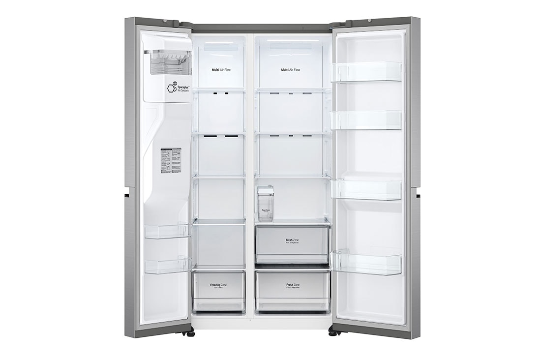 LG LinearCooling | 635L capacité |Total No Frost | Compresseur Linéare Inverter, vue du tiroir, GSLV51PZXE, thumbnail 8