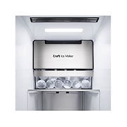 LG 635L capacité | InstaView™ Door-in-Door™ | DoorCooling+™ | Distributeur d'eau et de glaçons avec UVnano™ | Craft Ice™ | Total No Frost | Compresseur Linéare Inverter , vue du tiroir, GSXV90BSDE, thumbnail 6