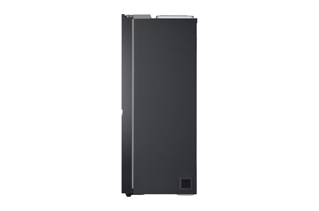 LG 635L capacité | DoorCooling+™ | FRESHBalancer™ | Distributeur d'eau et de glaçons | Total No Frost | Compresseur Linéare Inverter, boční pohled, GSLV71MCLE, thumbnail 13