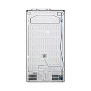 LG 635L capacité | DoorCooling+™ | FRESHBalancer™ | Distributeur d'eau et de glaçons | Total No Frost | Compresseur Linéare Inverter, pohled zezadu, GSLV71MCLE, thumbnail 14