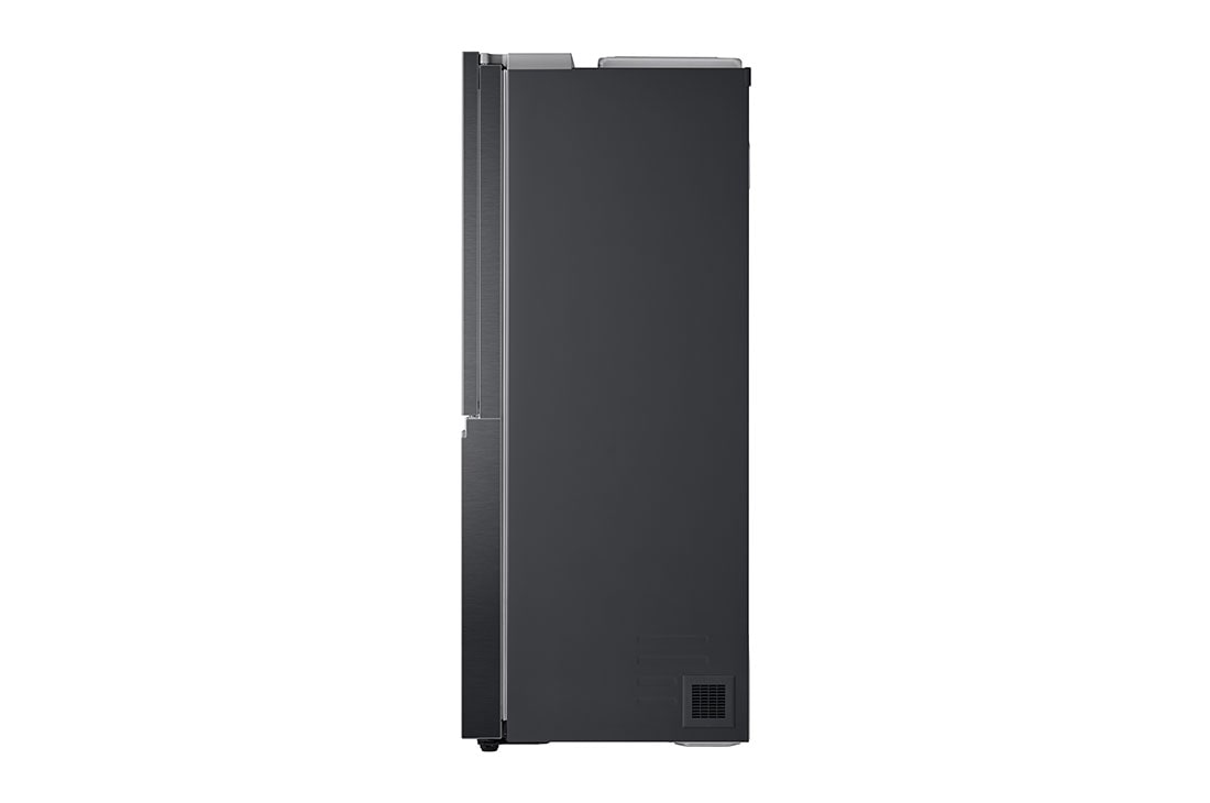LG 635L capacité | Door-in-Door™ | DoorCooling+™ | Distributeur d'eau et de glaçons avec UVnano™ | Total No Frost |Compresseur Linéare Inverter , Vue latérale, GSJV90MCAE, thumbnail 14