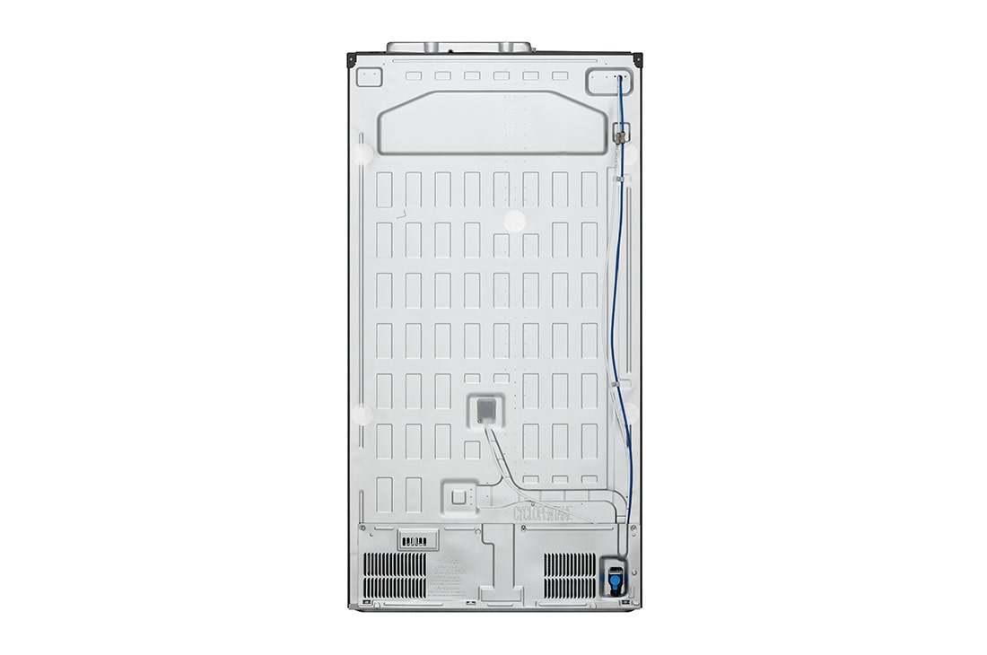 LG 635L capacité | Door-in-Door™ | DoorCooling+™ | Distributeur d'eau et de glaçons avec UVnano™ | Total No Frost |Compresseur Linéare Inverter , Vue arrière, GSJV90MCAE, thumbnail 15