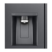 LG 635L capacité | Door-in-Door™ | DoorCooling+™ | Distributeur d'eau et de glaçons avec UVnano™ | Total No Frost |Compresseur Linéare Inverter , vue du distributeur, GSJV90MCAE, thumbnail 4