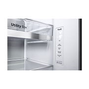 LG 635L capacité | Door-in-Door™ | DoorCooling+™ | Distributeur d'eau et de glaçons avec UVnano™ | Total No Frost |Compresseur Linéare Inverter , vue d’i-micom, GSJV90MCAE, thumbnail 8