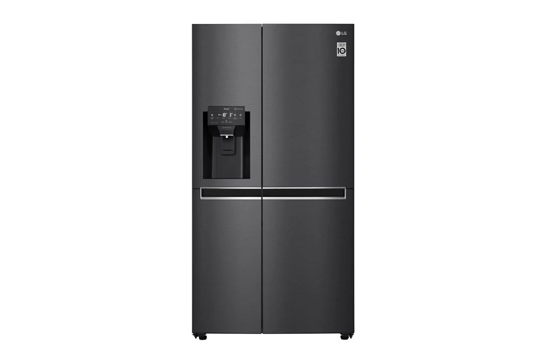 LG 625L contenu | Distributeur d’eau et de glaçons | Moist Balance Crisper™ | Total No Frost | Compresseur Linéare Inverter, ACCÈS RAPIDE, VOIR L’INTÉRIEUR, GSL761MCXV