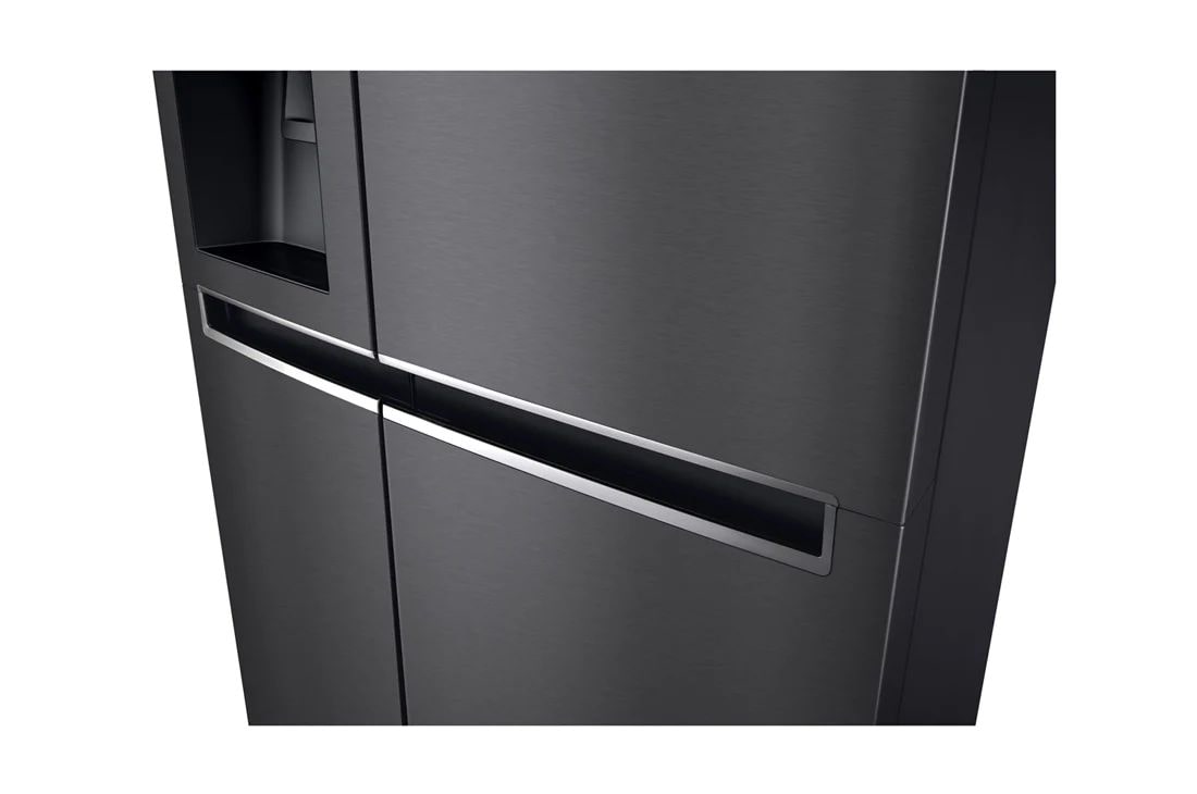 LG 625L contenu | Distributeur d’eau et de glaçons | Moist Balance Crisper™ | Total No Frost | Compresseur Linéare Inverter, ACCÈS RAPIDE, VOIR L’INTÉRIEUR, GSL761MCXV, thumbnail 8