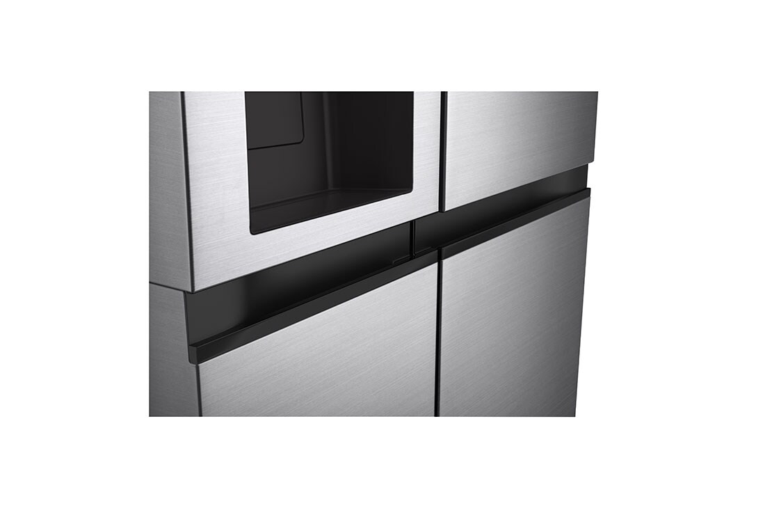 LG 635L capacité | Distributeur d'eau et de glaçons | Total No Frost | Compresseur Smart Inverter , vue du tiroir, GSLV50PZXM, thumbnail 6