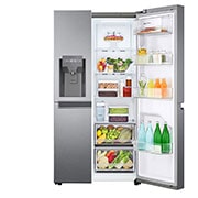 LG 634L capacité | Distributeur d'eau et de glaçons | Total No Frost | Compresseur Linéare Inverter, GSLV31DSXE, GSLV31DSXE, thumbnail 7