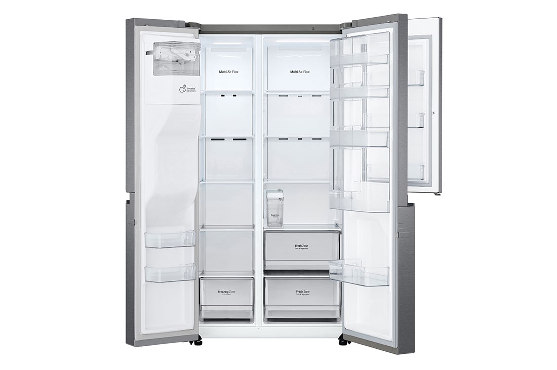 LG 634L capacité | Door-in-Door™ | Distributeur d'eau et de glaçons | Total No Frost | Compresseur Linéare Inverter, GSJV31DSXE, GSJV31DSXE, thumbnail 11