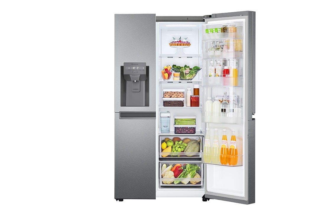 LG 634L capacité | Door-in-Door™ | Distributeur d'eau et de glaçons | Total No Frost | Compresseur Linéare Inverter, GSJV31DSXE, GSJV31DSXE, thumbnail 8