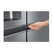 LG 634L capacité | Door-in-Door™ | Distributeur d'eau et de glaçons | Total No Frost | Compresseur Linéare Inverter, GSJV31DSXE, GSJV31DSXE, thumbnail 4