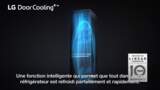 LG DoorCooling+™ | 384L capacité | Total No Frost | FRESHConverter™ | Compresseur Linéare Inverter, play video, GBP62PZNBC, thumbnail 1