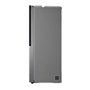LG 635L | InstaView™ Door-in-Door™ |  DoorCooling+™ | Fresh Balancer | Total No Frost | Compresseur Linéaire Inverter, - Vue latérale, GSXV80PZLE, thumbnail 14