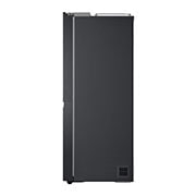 LG 635L capacité | DoorCooling+™ | Moist Balance Crisper | Fresh Balancer™ | Distributeur d'eau et de glaçons avec UVnano™ | Total No Frost | Compresseur Linéare Inverter, Vue latérale, GSLV91MCAD, thumbnail 14