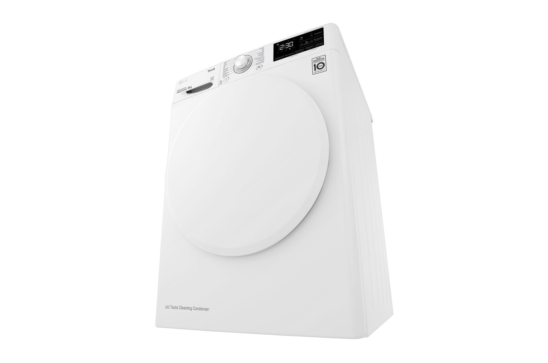 LG Super rapide ou super efficace| Dual Inverter Heat Pump™ | A++ | 8 kg | Condenseur à nettoyage automatique | ThinQ™, RH80V3AV0N, thumbnail 14