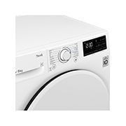 LG Super rapide ou super efficace| Dual Inverter Heat Pump™ | A++ | 8 kg | Condenseur à nettoyage automatique | ThinQ™, RH80V3AV0N, thumbnail 7