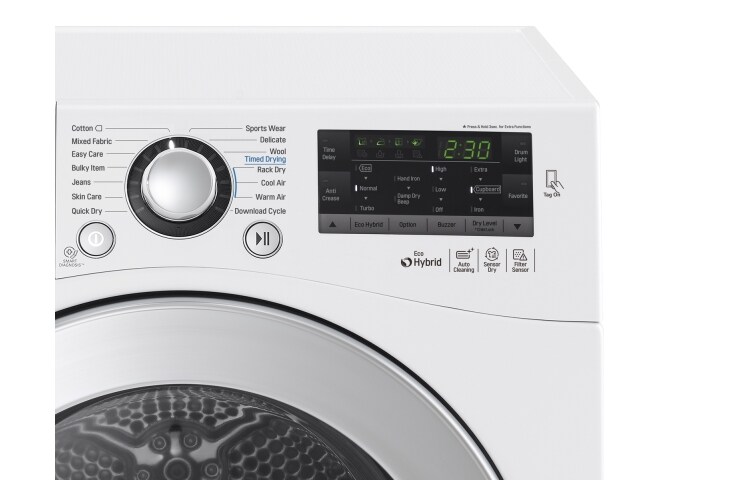 LG Sèche-linge Pompe à chaleur Eco Hybrid 8kg, RC8055AP2F, thumbnail 3