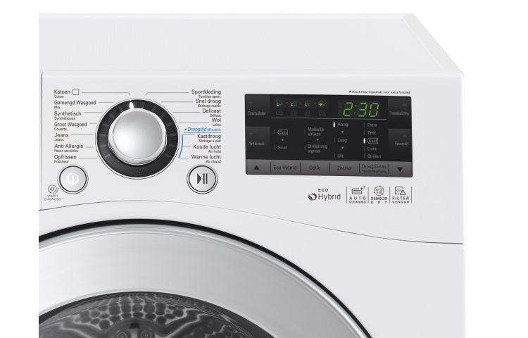 LG Sèche-linge Pompe à chaleur Eco Hybrid 9Kg, RC9055AP2F, thumbnail 3