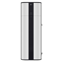 Vue de face de 270L, Chauffe-eau à pompe à chaleur Inverter LG, silencieux et économe en énergie avec un design épuré WH27S.F52