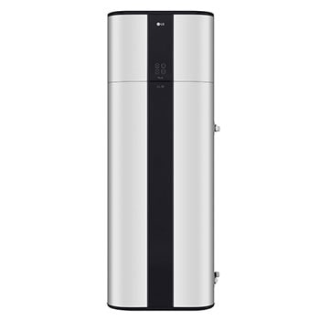 Vue de face de 270L, Chauffe-eau à pompe à chaleur Inverter LG, silencieux et économe en énergie avec un design épuré WH27S.F51