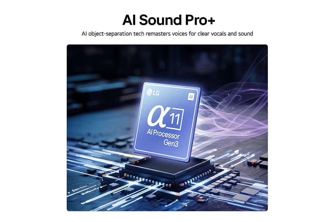 LG Suite audio H7&nbsp;: Barre de son tout-en-un avec son spatial 9.1.6 et Dolby Atmos FlexConnect, Carte USP&nbsp;: AI Sound Pro+, H7, thumbnail 15