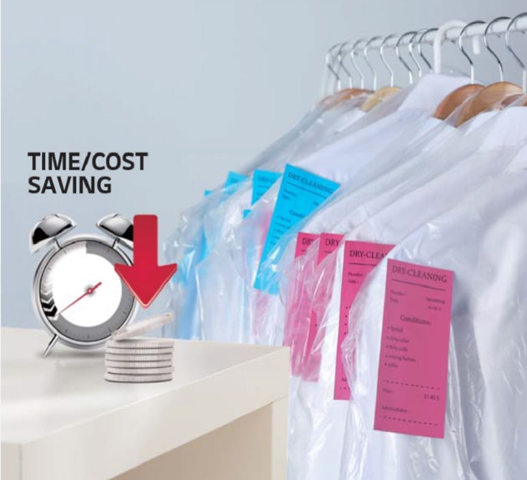 Moins souvent à la blanchisserie