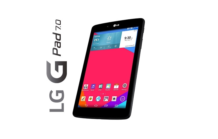 LG G Pad 7.0 | Ecran 7'' (17,7cm) 1280x720 | Batterie 4000 mAh | Mémoire 8 GO | RAM 1GO | Processeur QuadCore 1,2 Ghz | APN 3MP | Android Kitkat | Knock Code, G Pad 7.0 (V400), thumbnail 9