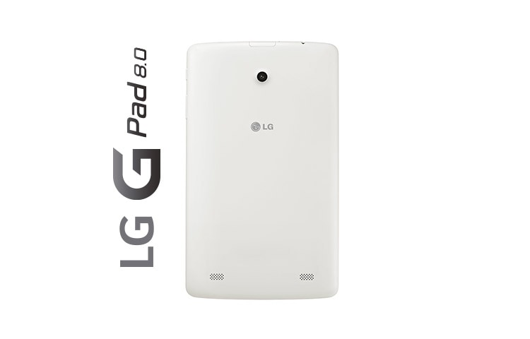 LG G Pad 8.0 | Ecran 8'' (20,3cm) 1280x720 | Batterie 4200 mAh | Mémoire 16 GO | RAM : 1 GO | Processeur QuadCore 1,2 Ghz | APN 5MP | Android Kitkat | Knock Code, G Pad 8.0 (V480), thumbnail 2