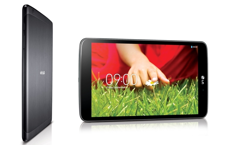 LG Vos images comme sur un grand écran grâce à la dalle IPS Full HD, garantissant une image nette et claire. L’écran est assez grand pour que vous puissiez en profiter seul ou le regarder à deux. C’est parce qu’elle suscite l’intérêt de tous qu’il vous la faut. Écran IPS Full HD de 8,3 pouces., V500 G Pad 8.3, thumbnail 3