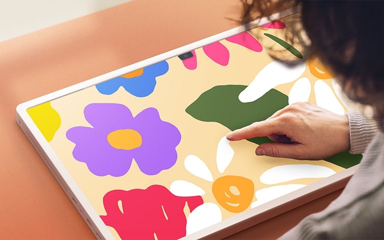 Model drawing on the screen of StanbyME 2.