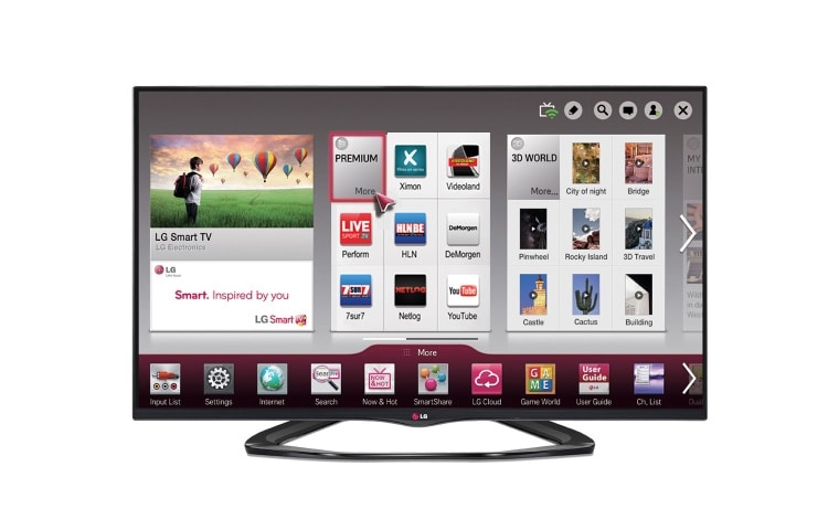 LG 50'' | LED PLUS | MCI 400 | Full HD | IPS Panel | CINEMA SCREEN | WIFI, 50LA6608, thumbnail 2