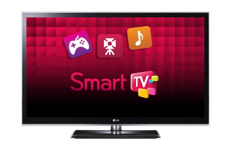 LG 50'' Full HD 3D plasma-tv avec TruBlack Filter, THX 3D, 3D XD Engine, 2D à 3D convertisseur, Smart TV et Magic Motion Remote Control., 50PZ950