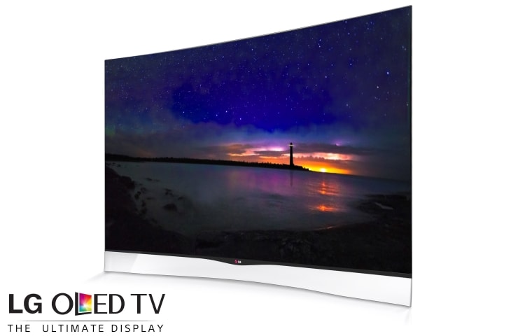 LG 55'' | OLED TV | Design Incurvé | Infinite Contrast | 4 Color Pixel | Absolute Motion Clarity | Un Angle de Vision Parfait | Flat OLED Panel | Smart TV | Clear Speakers, 55EA9809