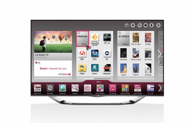 LG 55'' | LED PLUS | MCI 400 | Full HD | IPS Panel | CINEMA SCREEN | WIFI, 55LA6918, thumbnail 2