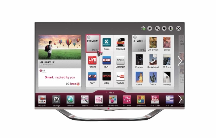LG 55'' | LED PLUS | MCI 400 | Full HD | IPS Panel |CINEMA SCREEN | WIFI, 55LA6928, thumbnail 2