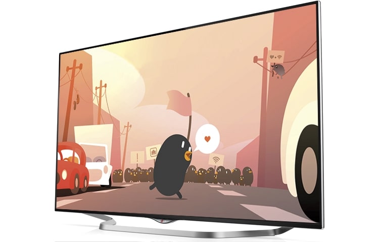 LG 55'' TV Ultra HD | SMART TV SOUS WEBOS, 55UB850V, thumbnail 3