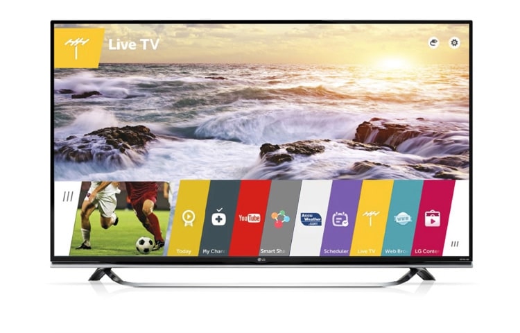 LG 55''| Super UHD Color Prime Nano Spectrum | IPS 4K | Design Ultra fun | Son signé Harman Kardon | webOS Smart TV 2.0, 55UF850V