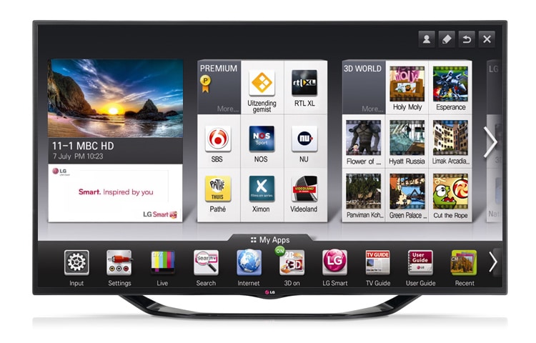 LG 60'' | LED PLUS | MCI 800 | Full HD | IPS Panel | CINEMA SCREEN | WIFI, 60LA7408