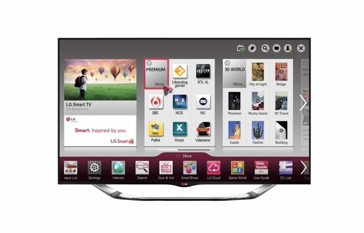 LG 60'' | LED PLUS | MCI 800 | Full HD | IPS Panel | CINEMA SCREEN | WIFI, 60LA8609, thumbnail 2