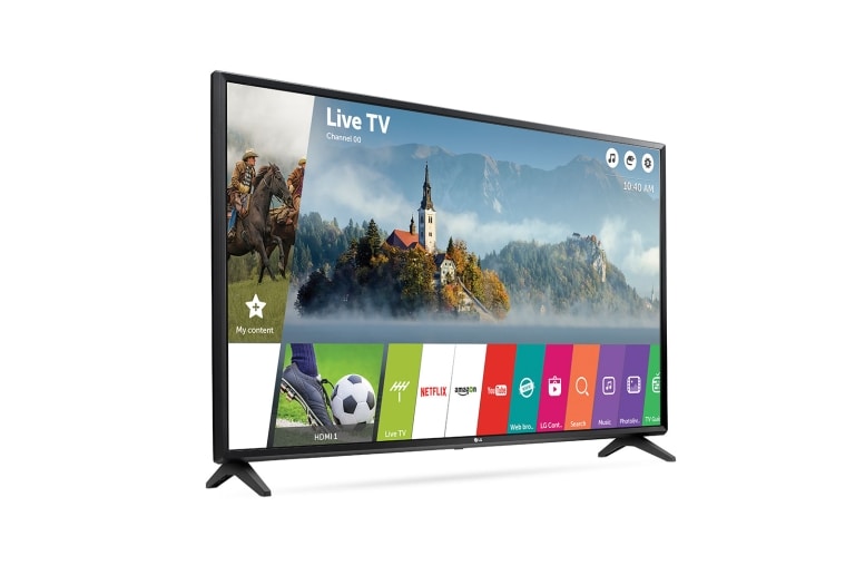 LG 49'' (124 cm) | LG Full HD LED TV | webOS 3.5 Smart TV | Virtual Surround Plus | Clear Voice, 49LJ594V, thumbnail 6