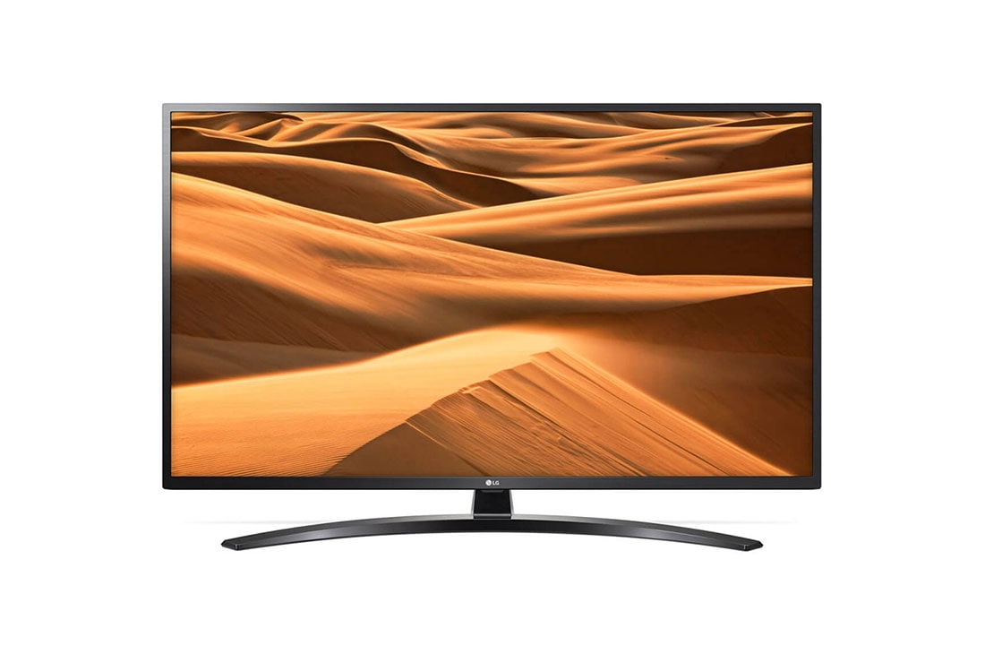 LG 65'' (165 cm) UHD TV | Processeur Quad Core | 4K IPS Display | 4K Active HDR | Angle de vision grand | DTS Virtual:X | webOS ThinQ AI, 65UM7450PLA