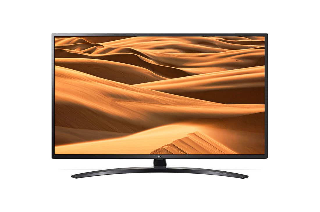 LG 50'' (127 cm) UHD TV | Processeur Quad Core | 4K IPS Display | 4K Active HDR | Grand angle de vision | DTS Virtual:X | webOS ThinQ AI, 50UM7450PLA