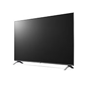 LG UN80 55 inch 4K Smart UHD TV, vue de côté à 30 degrés, 55UN80006LA, thumbnail 3