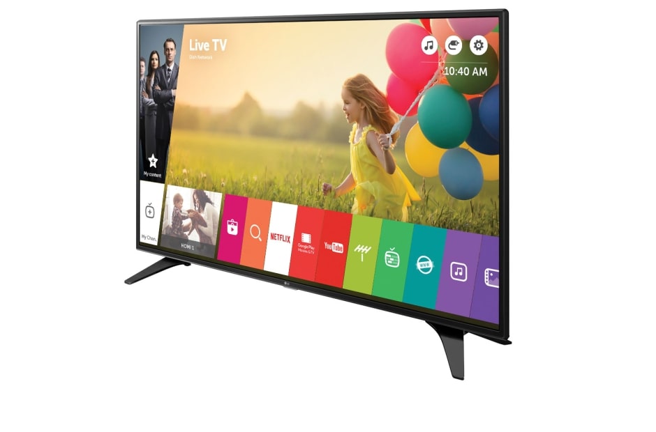 LG 32'' | LG Full HD LED TV | webOS 3.0 Smart TV | Virtual Surround Plus | Clear Voice, 32LH604V, thumbnail 4
