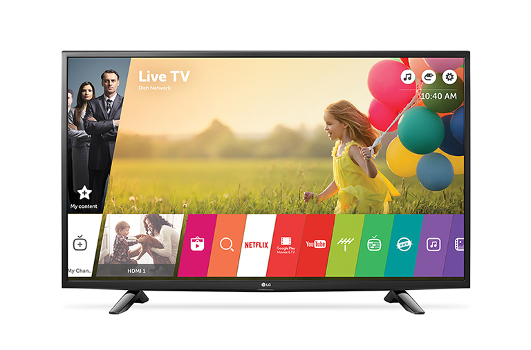 LG 43'' (108 cm) Class | Ultra HD TV 4K | Design ultra fin | HDR Pro | Ultra surround sound | WebOS 3.0 smart TV, 43UH603V, thumbnail 1